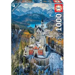 Educa puzzle 1000 piezas Castillo de Neuschwanstein desde el aire 19261
