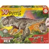 Puzzle Educa 3D Tiranosaurus Rex Creature de 82 Piezas 19182