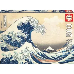 Educa puzzle 500 Piezas. La gran ola de Kanagawa 19002