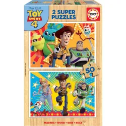 PUZZLES 2X50 TOY STORY 4