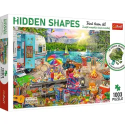 Puzzle Trefl 1003 piezas Hidden Shapes Viaje en autocaravana 10677
