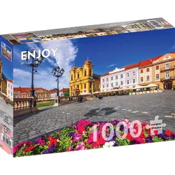 Puzzle Enjoy puzzle de 1000 piezas Plaza Unirii, Timisoara 1032