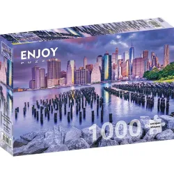 Puzzle Enjoy puzzle de 1000 piezas Cielo nublado sobre Manhattan, Nueva York 1065