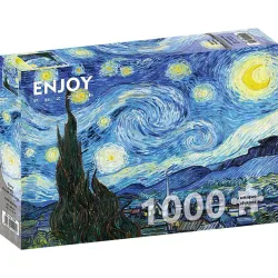 Puzzle Enjoy puzzle de 1000 piezas La noche estrellada, Van Gogh 1104