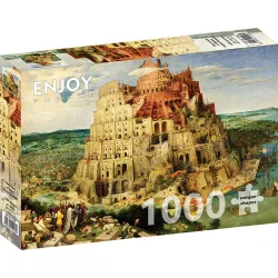 Puzzle Enjoy puzzle de 1000 piezas La Torre de Babel, Bruegel 1146