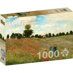 Puzzle Enjoy puzzle de 1000 piezas Campo de amapolas, Monet 1200