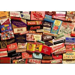 Puzzle Gibsons 500 piezas Caja lata dulces memorias años 50 G3830