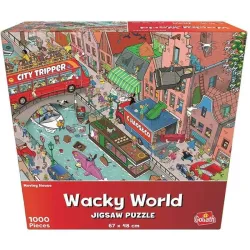 Puzzle Goliath Wacky World de 1000 piezas Mudanza 919245
