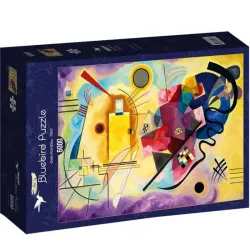 Bluebird Puzzle Amarillo, rojo y azul, Kandinsky de 6000 piezas 60147