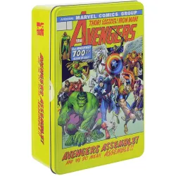 Puzzle 750 piezas Lata Marvel Los Vengadores retro