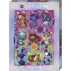 Puzzle Heye 1000 piezas Gatos gatitos 29955