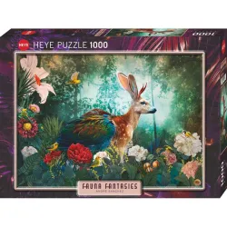 Puzzle Heye 1000 piezas Jackalope 29979