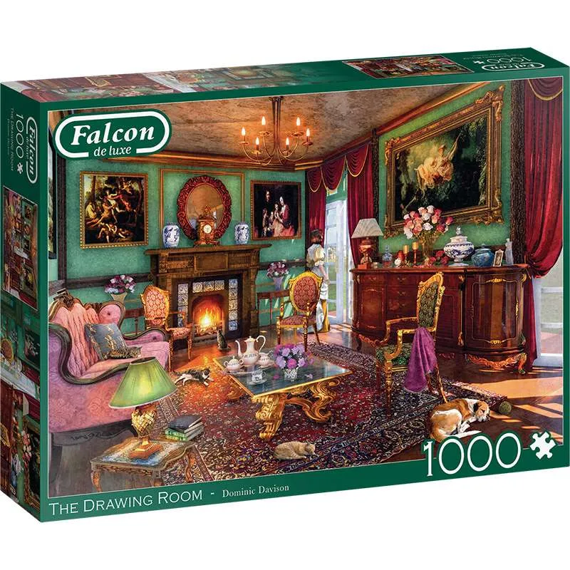 Puzzle Falcon 1000 piezas El salón de dibujo 11365