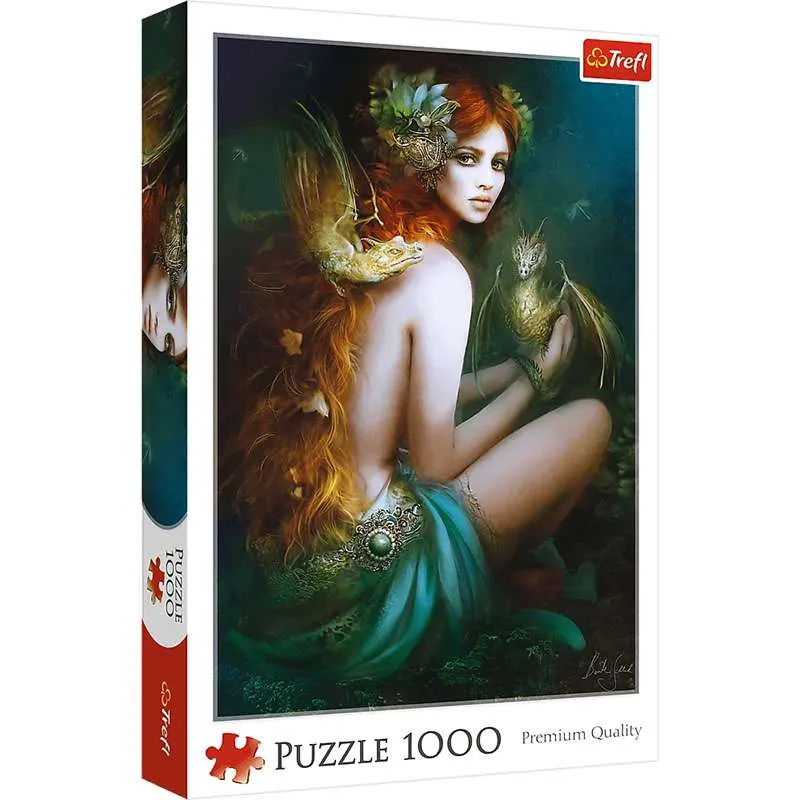 Puzzle Trefl 1000 piezas Amiga de dragones 10592