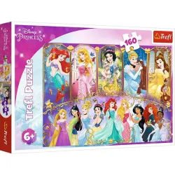 Puzzle Trefl 160 piezas Princesas Disney 15407