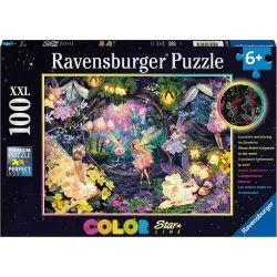 Puzzle Ravensburger El Bosque de Hadas Fosforescente 100 Piezas XXL 132935