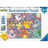 Puzzle Ravensburger Pokémon Listos para la Batalla 100 Piezas XXL 133383