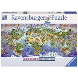 Ravensburger puzzle 2000 piezas Maravillas del Mundo 166985