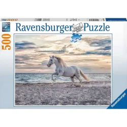 Ravensburger puzzle 500 piezas Caballo en la playa 165865