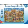 Puzzle Ravensburger Bienvenido al castillo de los caballeros 150 Piezas XXL 129195