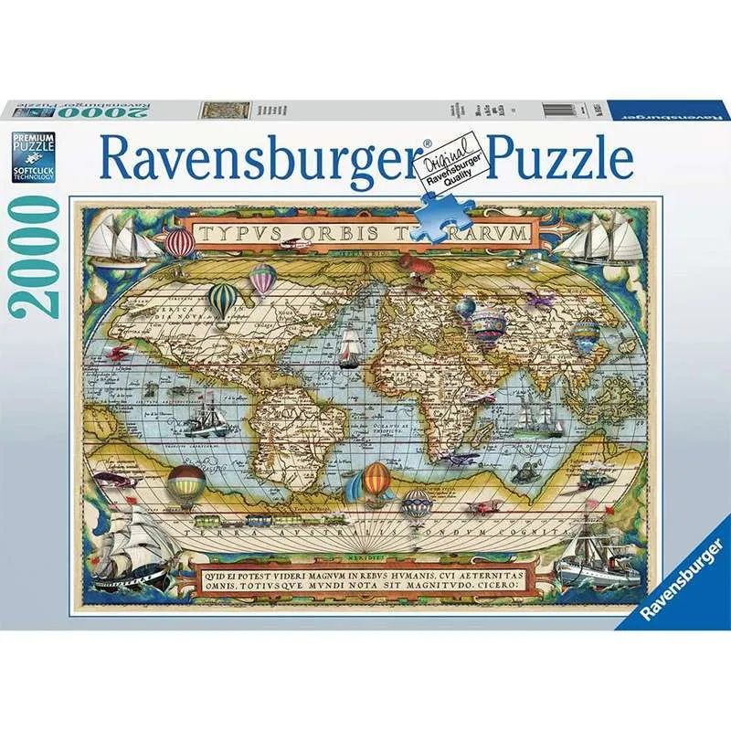 Ravensburger puzzle 2000 piezas Alrededor del Mundo 168255