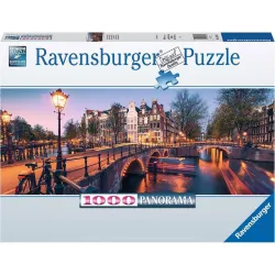 Ravensburger puzzle 1000 piezas Atardecer en Amsterdam 167524