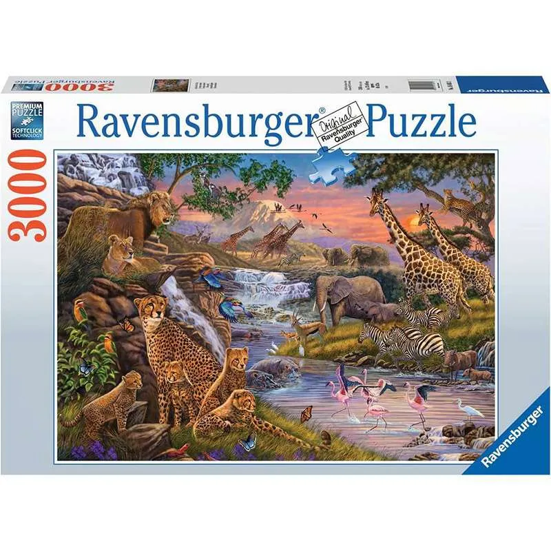 Ravensburger puzzle 1000 piezas El reino animal Puzzle 164653
