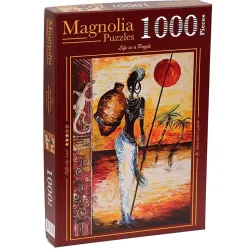 Puzzle Magnolia 1000 piezas Mujer africana 2319