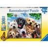 Ravensburger puzzle 300 piezas XXL Selfie de perros 132287