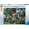 Ravensburger puzzle 500 piezas Koalas en el árbol 148264