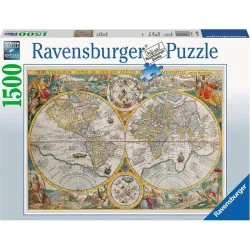 Ravensburger puzzle 1500 piezas Mapa del Mundo 163816