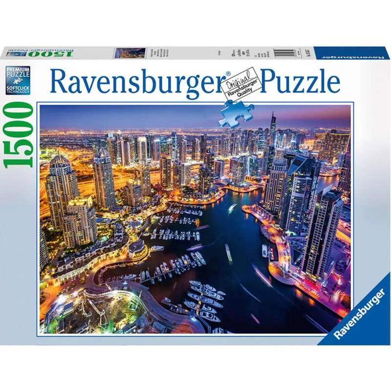 Ravensburger puzzle 1500 piezas Dubai en el Golfo Pérsico 163557