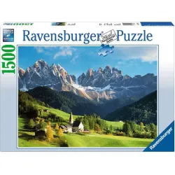 Ravensburger puzzle 1500 piezas Santa Magdalena, Dolomitas 162697