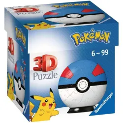 Ravensburger puzzle 54 piezas Puzzleball Pokémon Superball 11265