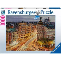 Puzzle Ravensburger Gran Vía de Madrid de 1000 Piezas 173259