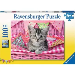 Ravensburger puzzle 100 piezas XXL Lindo gatito 129850
