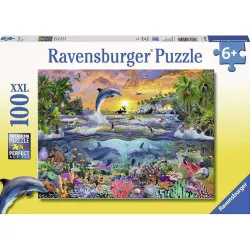 Puzzle Ravensburger Paraíso tropical 100 Piezas XXL 109500
