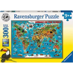 Ravensburger puzzle 300 piezas XXL Animales del mundo 132577