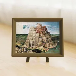 Puzzle Pintoo Torre de Babel, Brueghel de 150 piezas XS P1137