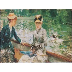 Puzzle madera SPuzzles 500 piezas Sommertag, Berthe Morisot