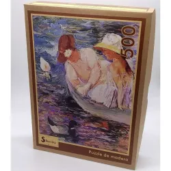 Puzzle madera SPuzzles 500 piezas Summertime, Mary Cassatt