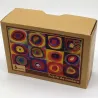 Puzzle madera SPuzzles 80 piezas Estudio de color con cuadros, Kandinsky