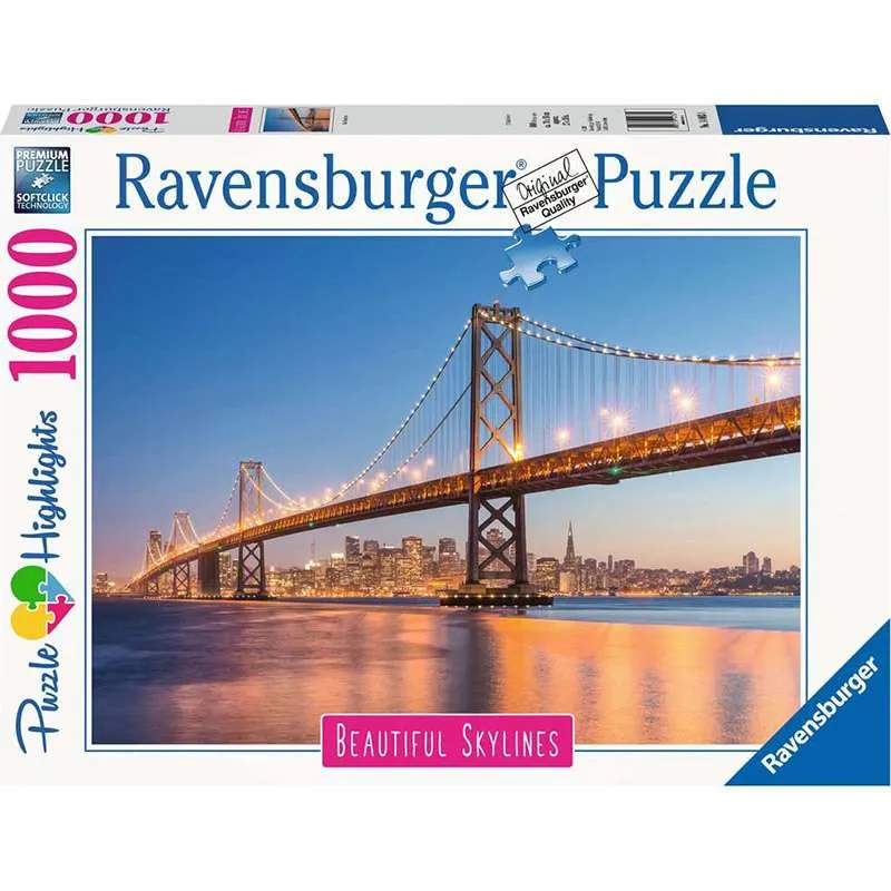Puzzle Ravensburger San Francisco de 1000 Piezas