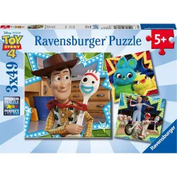 Ravensburger puzzle 3x49 piezas Toy Story 4 080670
