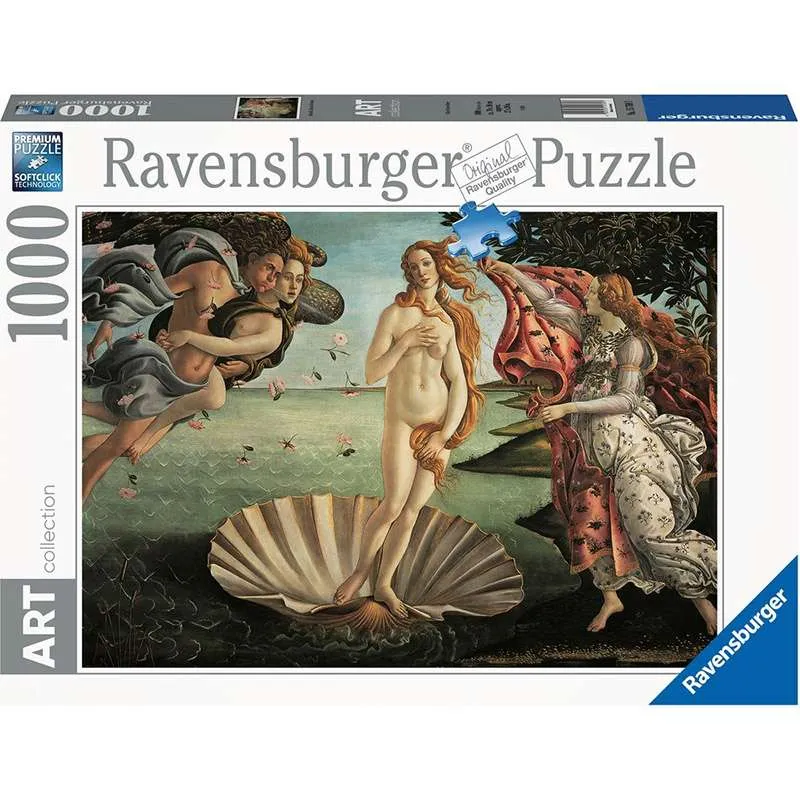 Ravensburger puzzle 1000 piezas El nacimiento de Venus, Boticelli 15769