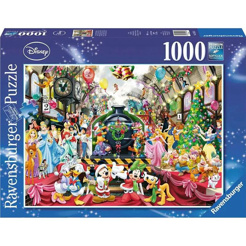 Puzzle Ravensburger Navidad Disney 1000 piezas 195534