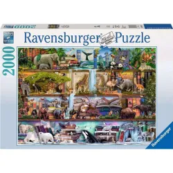 Puzzle Ravensburger Animales salvajes 2000 piezas 166527