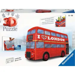 Puzzle Ravensburger Bus Londinensa 3D 216 Piezas