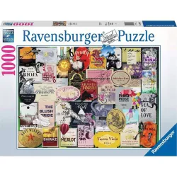 Ravensburger puzzle 1000 piezas Etiquetas de vino 16811