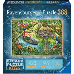 Ravensburger puzzle escape kids 368 piezas Jungla 129348
